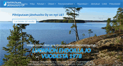 Desktop Screenshot of jatehuolto.net
